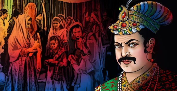 Unconscious response to Akbar's hunger-hungry reply