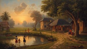 Evening in the Village