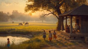 Evening in the Village