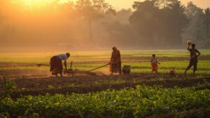Hard Work in the Fields A Heartwarming Village Tale