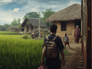 village travel inspiration story