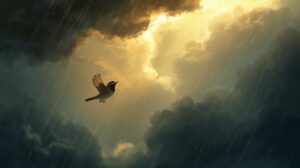 Inspirational Story of a Bird and Storm