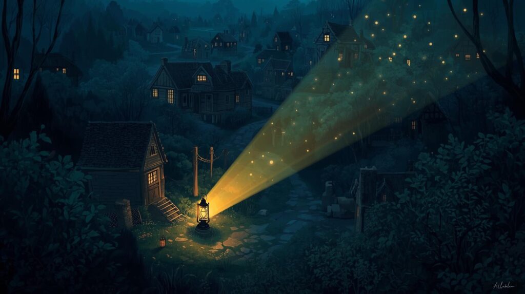 Lamp and Darkness