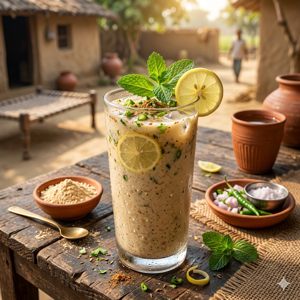 Sattu Drink Recipe